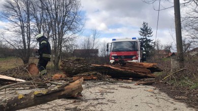 Photo of Vatrogasci saniraju posljedice nevremena u nekoliko županija