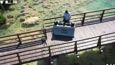 Photo of VIDEO Šibenski DJ ima genijalnu ideju: Elektronsku glazbu sa slapova Krke dovodi u vaše domove