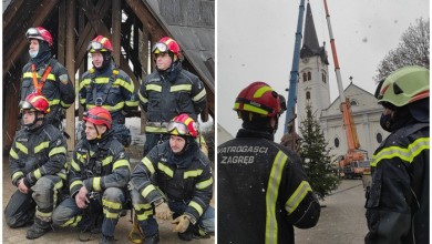 Photo of Preko 8000 vatrogasnih intervencija u SMŽ, uklonjen vrh tornja sisačke katedrale