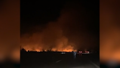 Photo of VIDEO Pogledajte snimke sinoćnjeg požara uz A1 kod Gospića