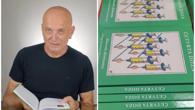 Photo of Gospićanin Danko Ivšinović u Zborniku aforizama “Četvrta doza”