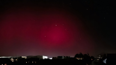 Photo of VIDEO Prekrasno crveno nebo oduševilo mnoge. Što je to? Aurora Borealis -polarna svjetlost