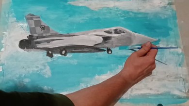 Photo of VIDEO Prvi CRO Rafale očima jedne vojnikinje i slikarice