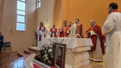 Photo of Biskup Medo na proslavi Stepinčeva u Ogulinu