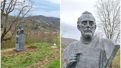 Photo of FOTO Postavljen je spomenik prvom hrvatskom tiskaru u Kosinju