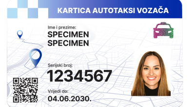 Photo of Novi dokumenti za taksiste: Kartica autotaksi vozača postaje obavezna