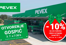 Photo of Sutra se otvara centar Pevex Gospić: Evo što trebate znati ako dolazite!