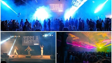 Photo of FOTO/VIDEO Spektakularna završnica Teslinog rođendana u Gospiću uz hitove ’90-ih i laserski show