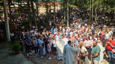 Photo of FOTO Biskup Medo predvodio središnje misno slavlje u svetištu Majke Božje od Krasna