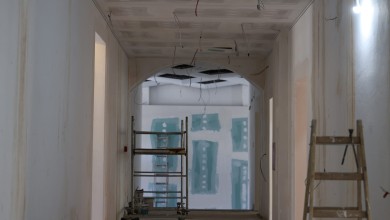 Photo of FOTO Nastavljaju se radovi rekonstrukcije prizemlja GPOU-a u Otočcu