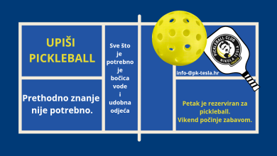 Photo of Želiš aktivan petak? Upiši se na pickleball!