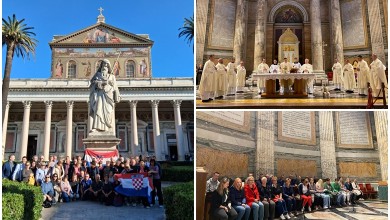 Photo of Četvrti dan Hodočašća: Molitva uz grob sv. Pavla, Kalistove katakombe i Santa Maria Maggiore