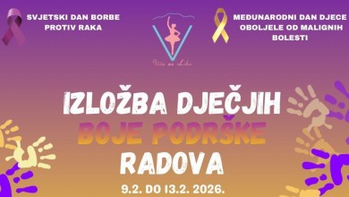 Photo of Izložba „Boje podrške“: Dječji radovi u znak solidarnosti s oboljelima