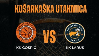 Photo of Košarkaši Gospića na domaćem terenu protiv prvoplasiranog KK Larusa