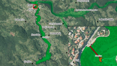 Photo of Viseći most u Slunju u planu kao nova turistička atrakcija