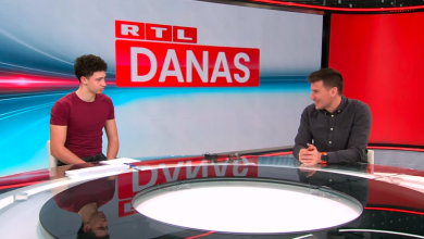 Photo of Učenik iz Otočca intervjuirao RTL-ovog meteorologa u studiju: Ovo su rekli o vremenu u Lici