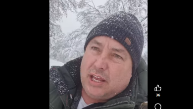 Photo of Matejčić: Mokar snijeg ruši vodove, gotovo svi dijelovi općine bez struje