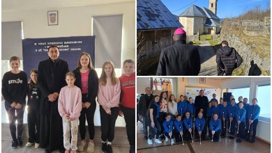 Photo of FOTO Od Baških Oštarija do Široke Kule: Biskup Medo pohodio vjernike