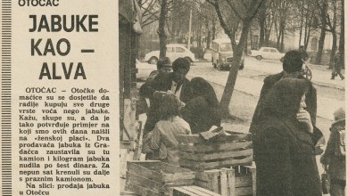 Photo of Kako su izgledali novinski članci nekad? “Otočke domaćice radije kupuju sve druge vrste voća nego jabuke”
