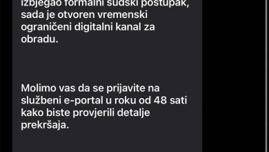 Photo of Oprez: Ličanima stižu lažne SMS poruke o prometnim prekršajima, oglasila se policija