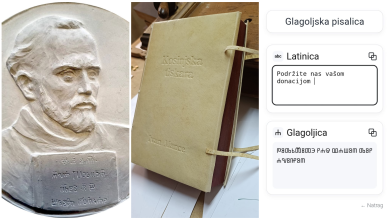 Photo of Novi projekti iz Kosinja: Aplikacija za učenje glagoljice i luksuzno izdanje knjige za svjetske knjižnice